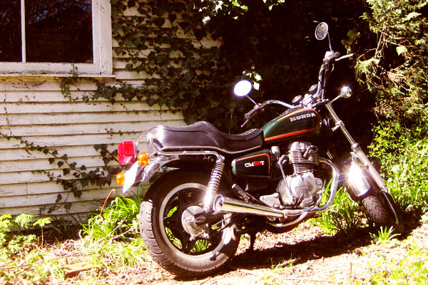 Honda CM400T motorcycle
